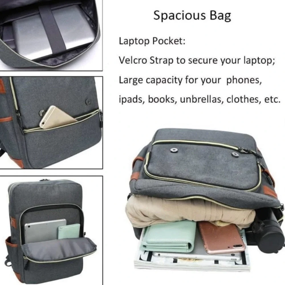 Like New Laptop Backpack with USB Charger and Charging Port